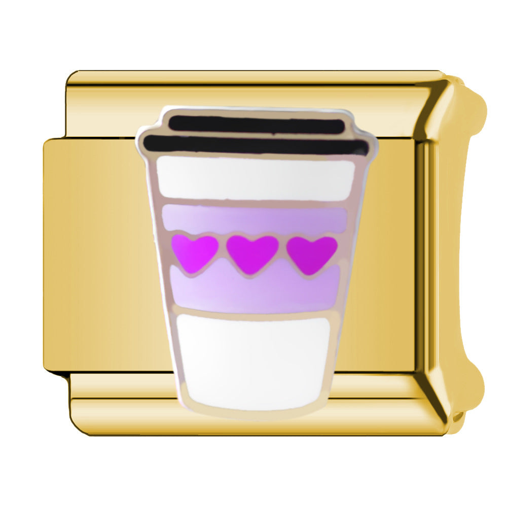 Wholesale  Italian Charm Bracelet 9mm DIY featuring frog Creative Stainless Steel Composable Bracelet