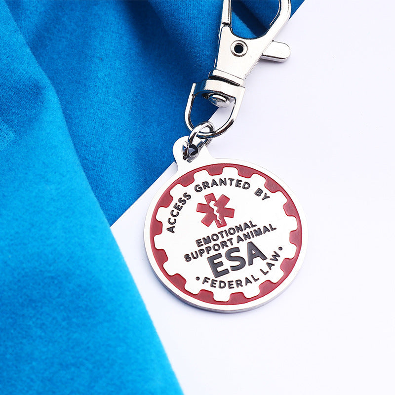 Wholesale Medical Symbol Snake Caduceus Stainless Steel Keychains ACC-KC-Huhe004