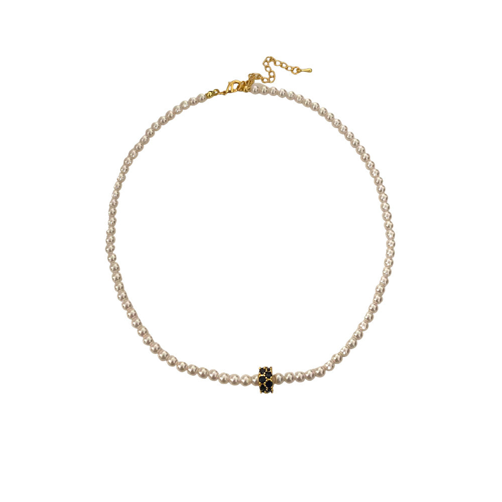 Wholesale  pearl necklace jewelry  light luxury light luxury niche design necklace