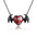 Wholesale Gothic devil wings love pendant  clavicle chain simple necklace