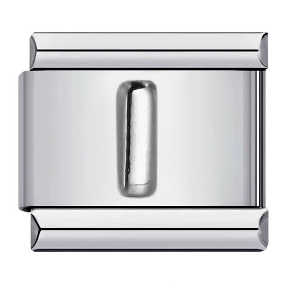 Wholesale Italian Charm Bracelet 9mm DIY punk Creative Stainless Steel Composable Bracelet