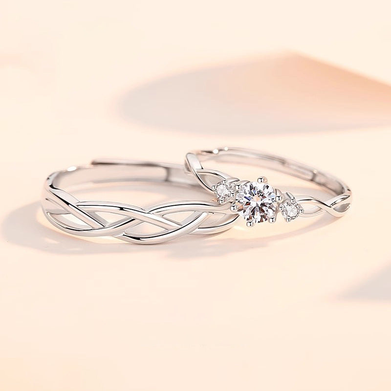 Wholesale  sterling silver adjustable ring