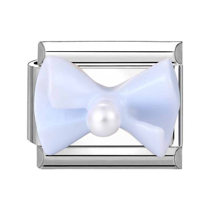 Wholesale  Italian Charm Bracelet 9mm DIY Colorful Personalized Creative Stainless Steel Composable Bracelet