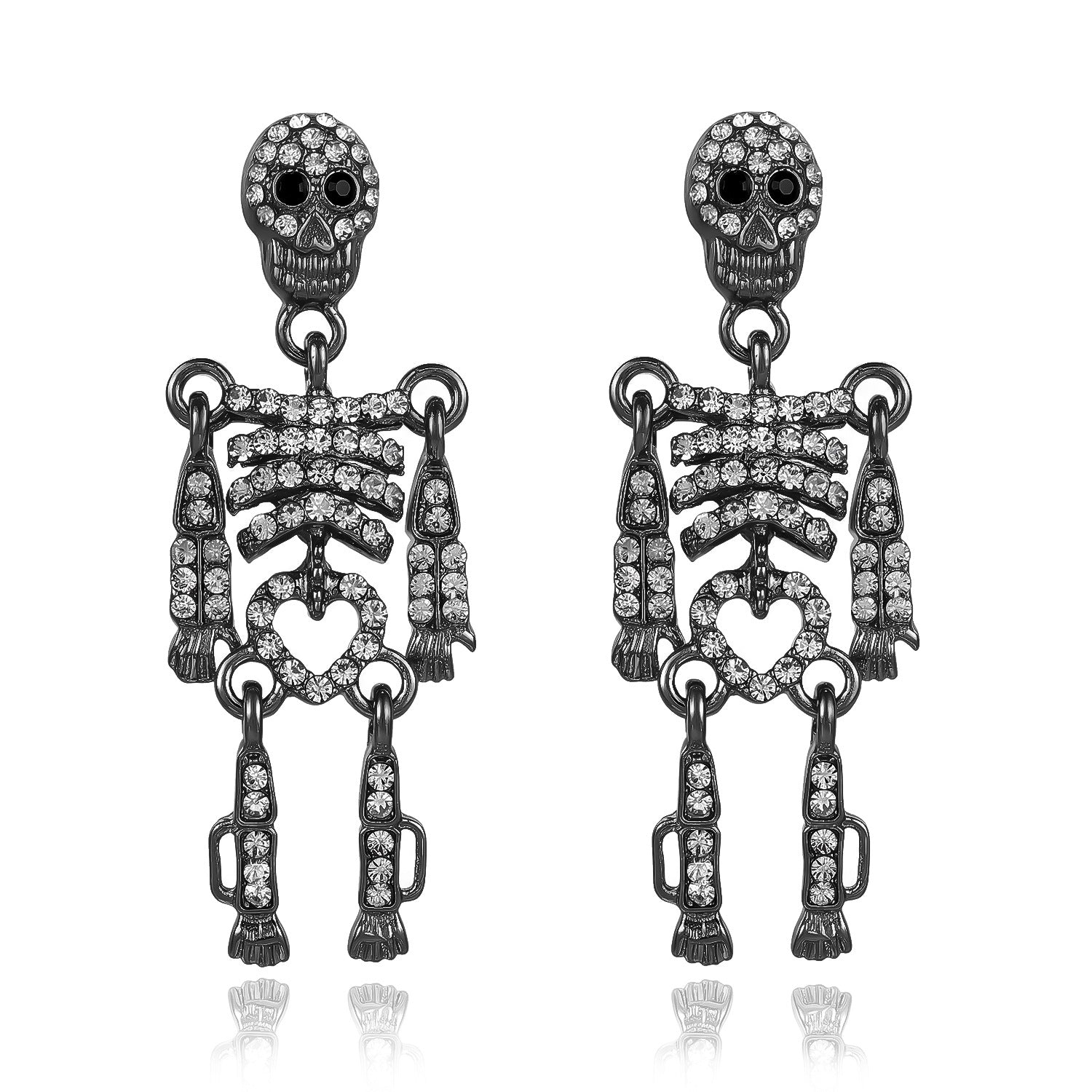 Wholesale  Skull Earrings Fashion Jewelry Accessory for Gift Boutique Resale