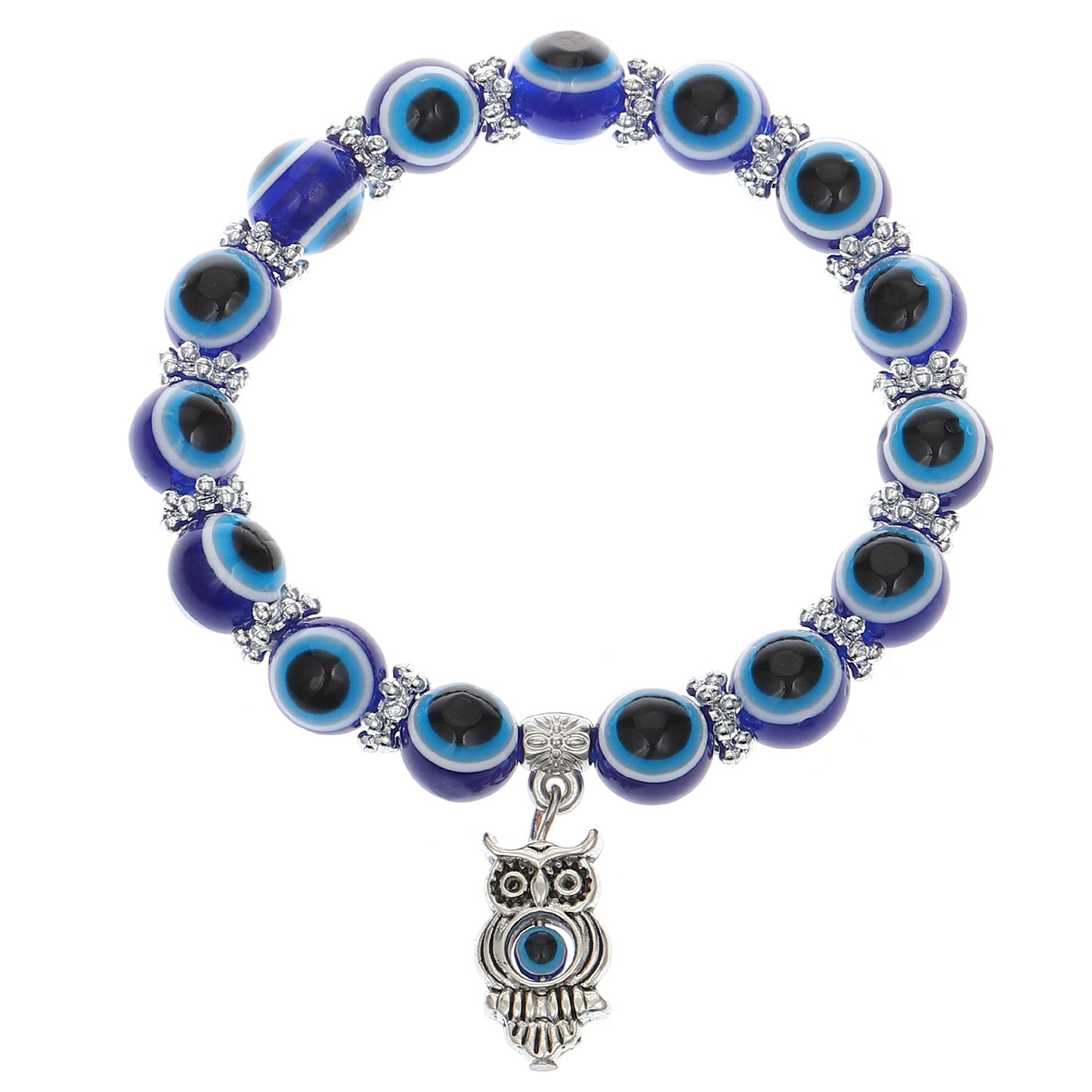Wholesale Evil Eye Bracelet Butterfly Bracelets Love Resin Round Bead Bracelet ACC-BT-MY011
