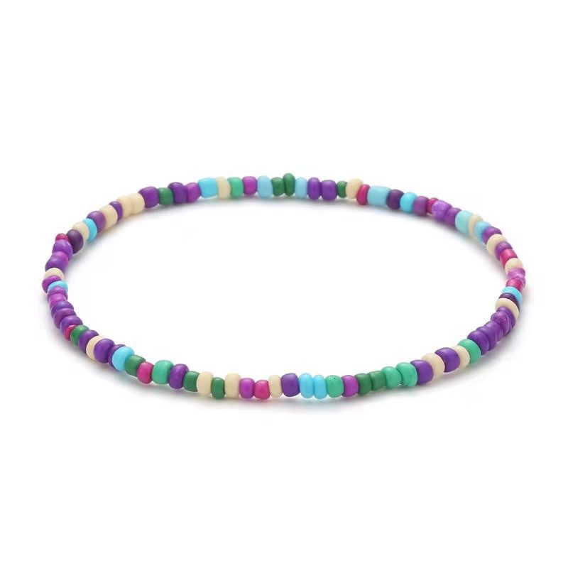 Wholesale  Bohemian Rice Bead Anklet