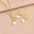 Wholesale Light Luxury  Zircon Inlaid Half Butterfly Pearl Pendant Women's Titanium Steel Necklace Earrings suit Jewelry