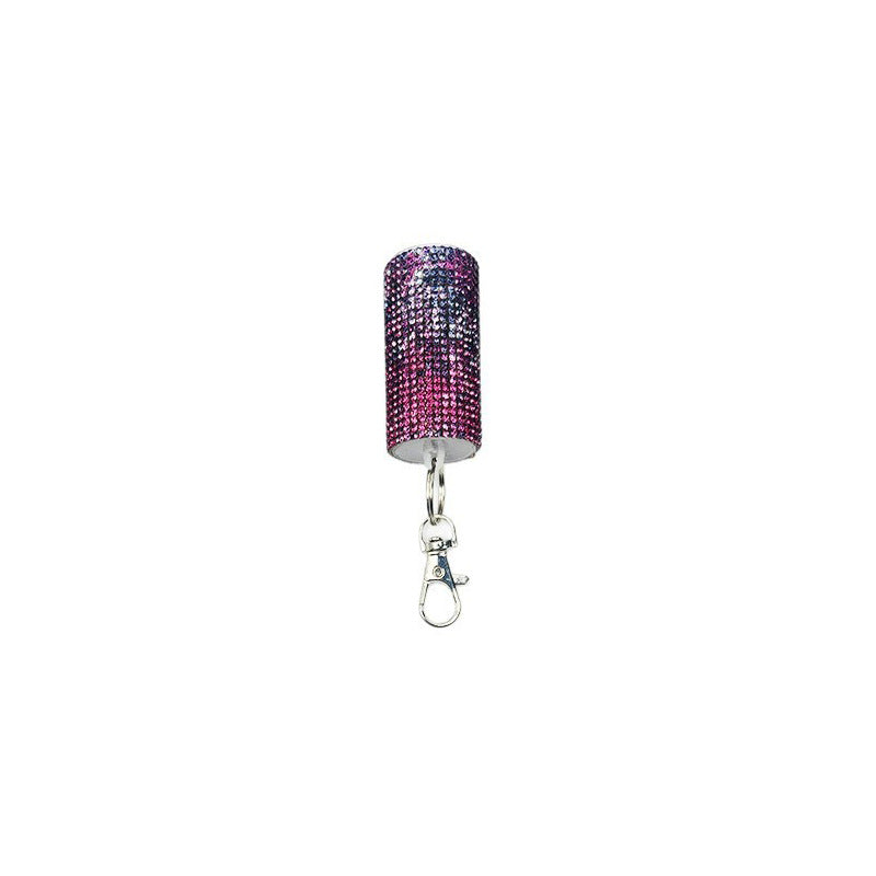 Wholesale Fashion gradient diamond keychain