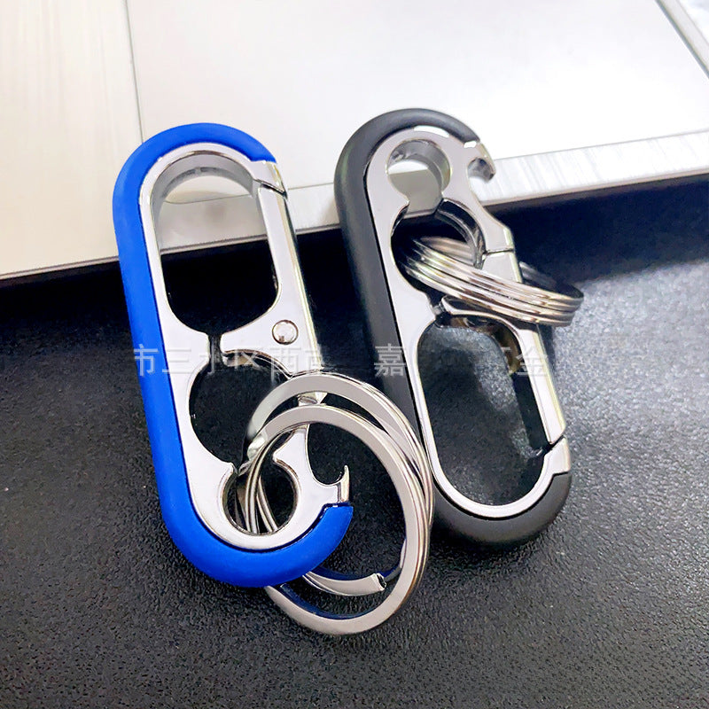 Wholesale Creative multifunctional bottle opener keychain