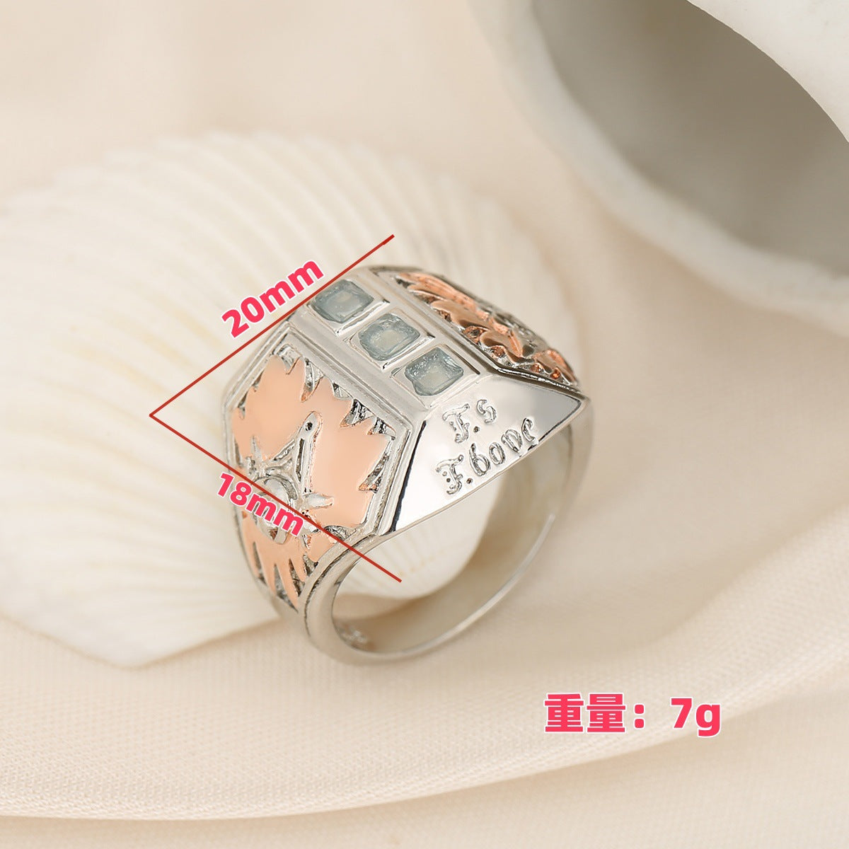 Wholesale  Exaggerated Stylish Trendyy Fashion Ring