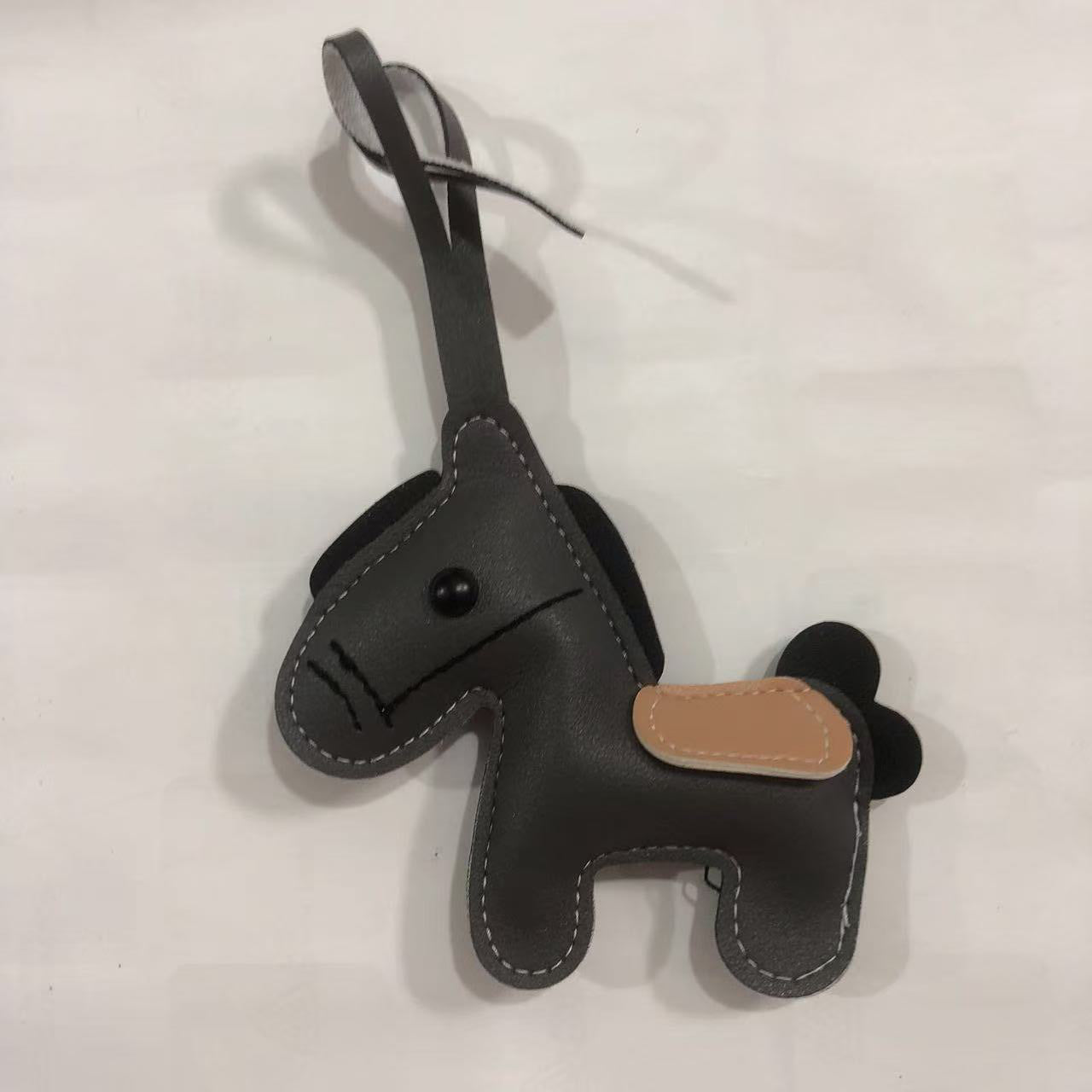 Wholesale Pu Leather Pony Bag Decoration Pendant Keychain