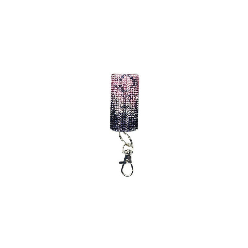 Wholesale Fashion gradient diamond keychain