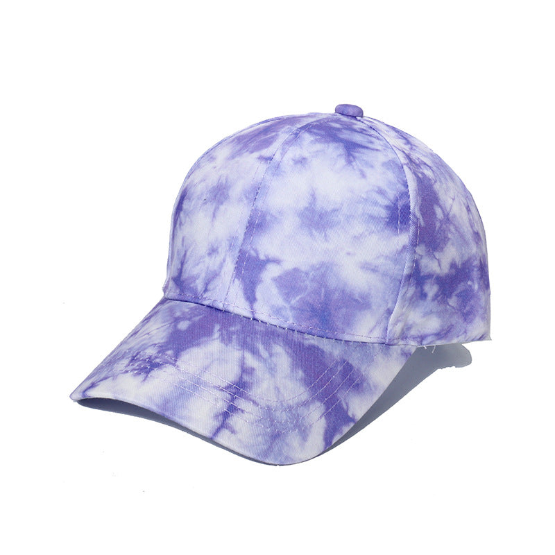 Wholesale baseball cap sunshade tie-dyed baseball cap