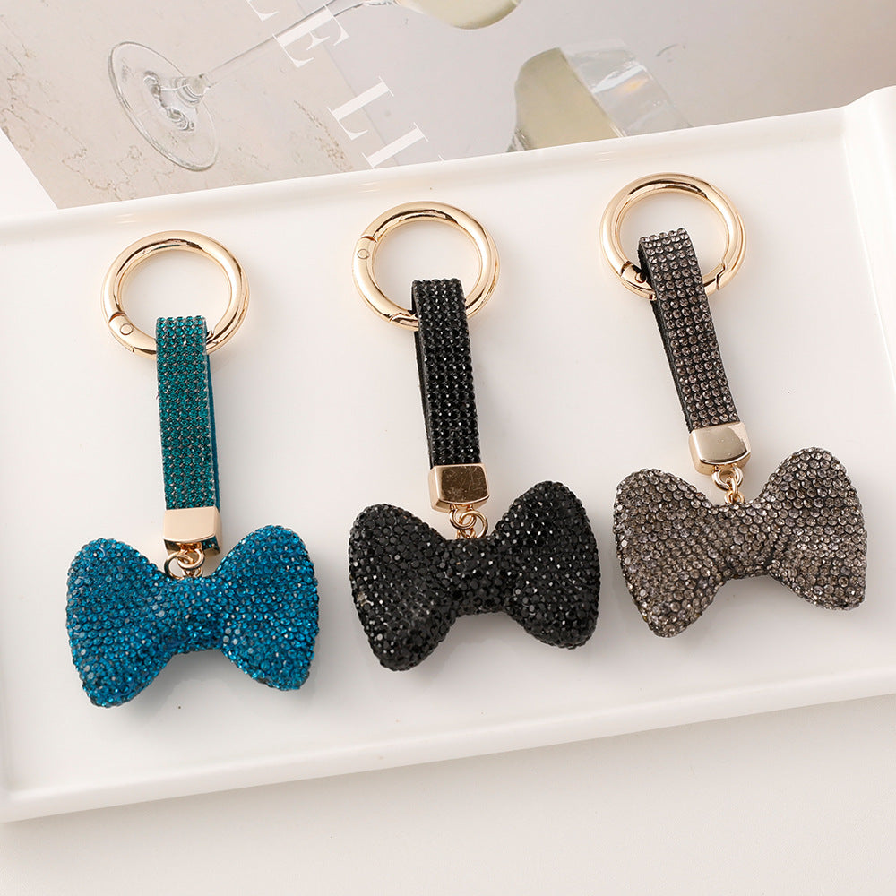 Wholesale Diamond Bow Keychains Metal Keychain ACC-KC-ChenHui010