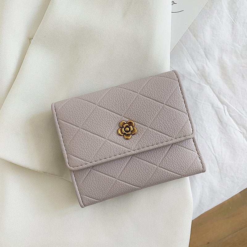 Wholesale Small Diamond Wallet with Multiple Card Slots and Coin Purse ACC-WT-DuoMe006