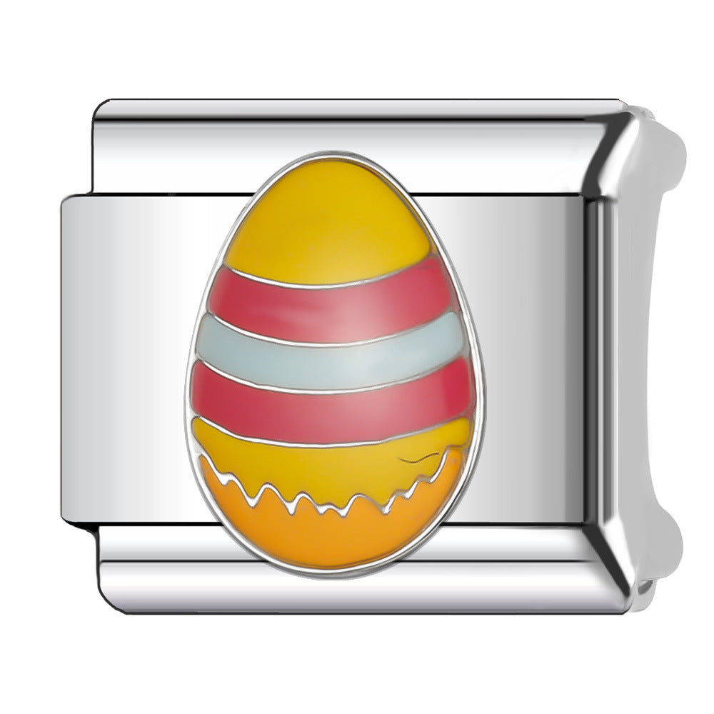 Wholesale Italian Charm Bracelet 9mm DIY Splicing Stainless Steel Christmas Elements Composable Bracelet