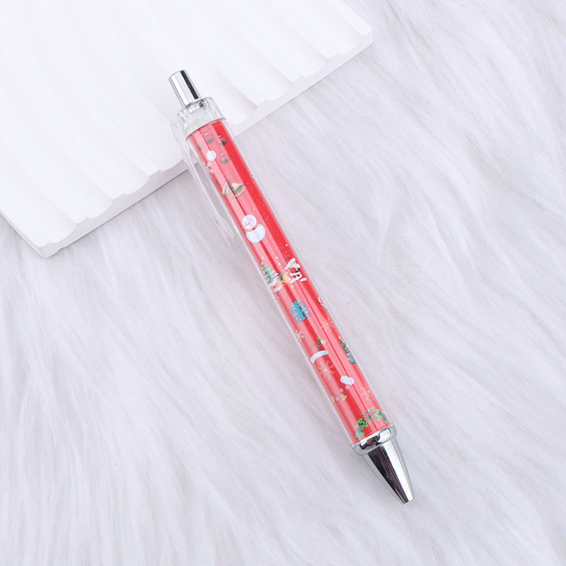Wholesale Pink Bow Heart Roll Paper Ballpoint Pen