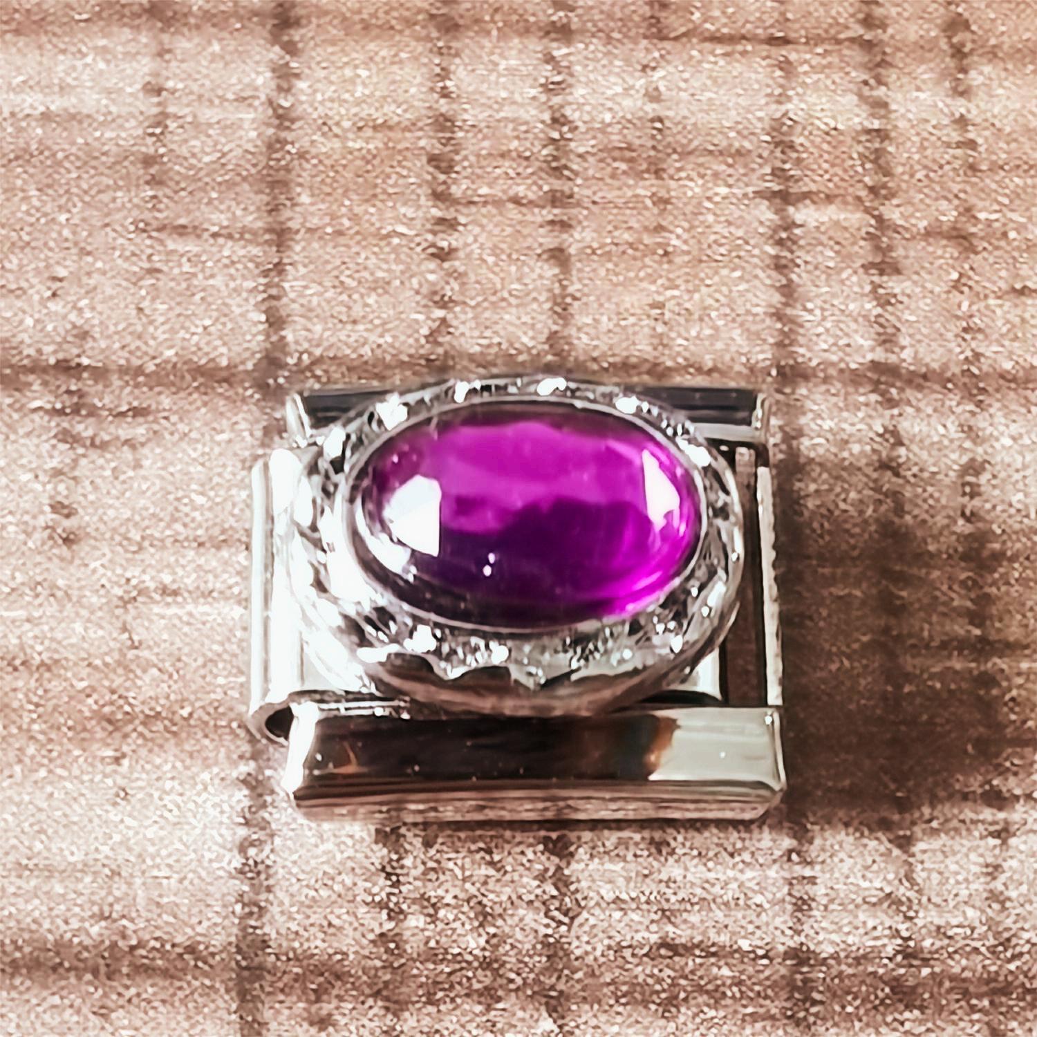 Wholesale Italian Charm Bracelet 9mm DIY Spliced Removable Stainless Steel Gem Composable Bracelet ACC-BT-XY028