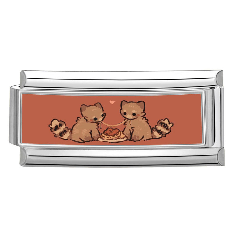 Wholesale  Italian Charm Bracelet 9mm DIY Splicing Cute Creative Stainless Steel Composable Bracelet