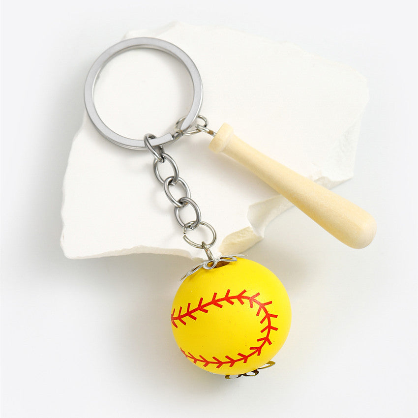 Wholesale 3D Baseball Keychain ACC-KC-RongRui023