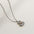 Wholesale  26 English letter necklace  titanium steel bubble smooth letter pendant clavicle chain