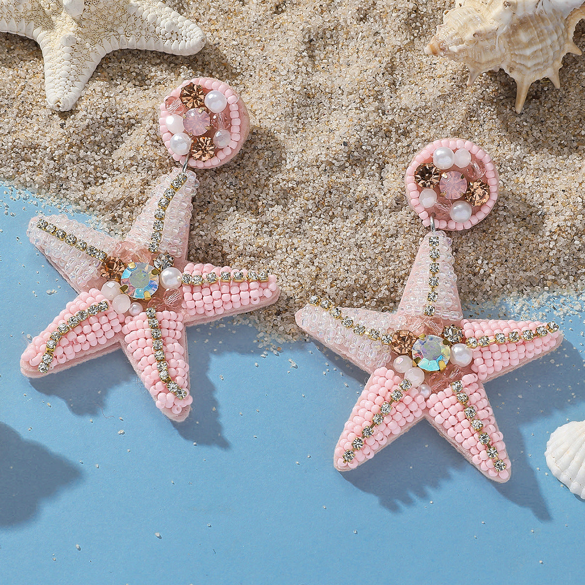 Wholesale Ocean Beach Holiday Style Earrings ACC-ES-JunJie020