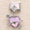 Wholesale 10pcs Italian Charm Bracelet 9mm DIY Splicing Heart Star and Moon Pendant Stainless Steel Composable Bracelet