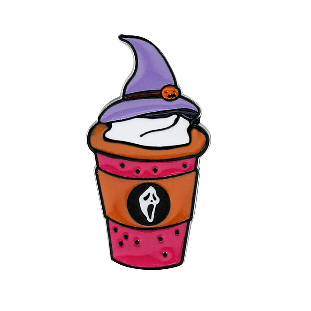 Wholesale  5pcs Scream Series  Metal Brooch