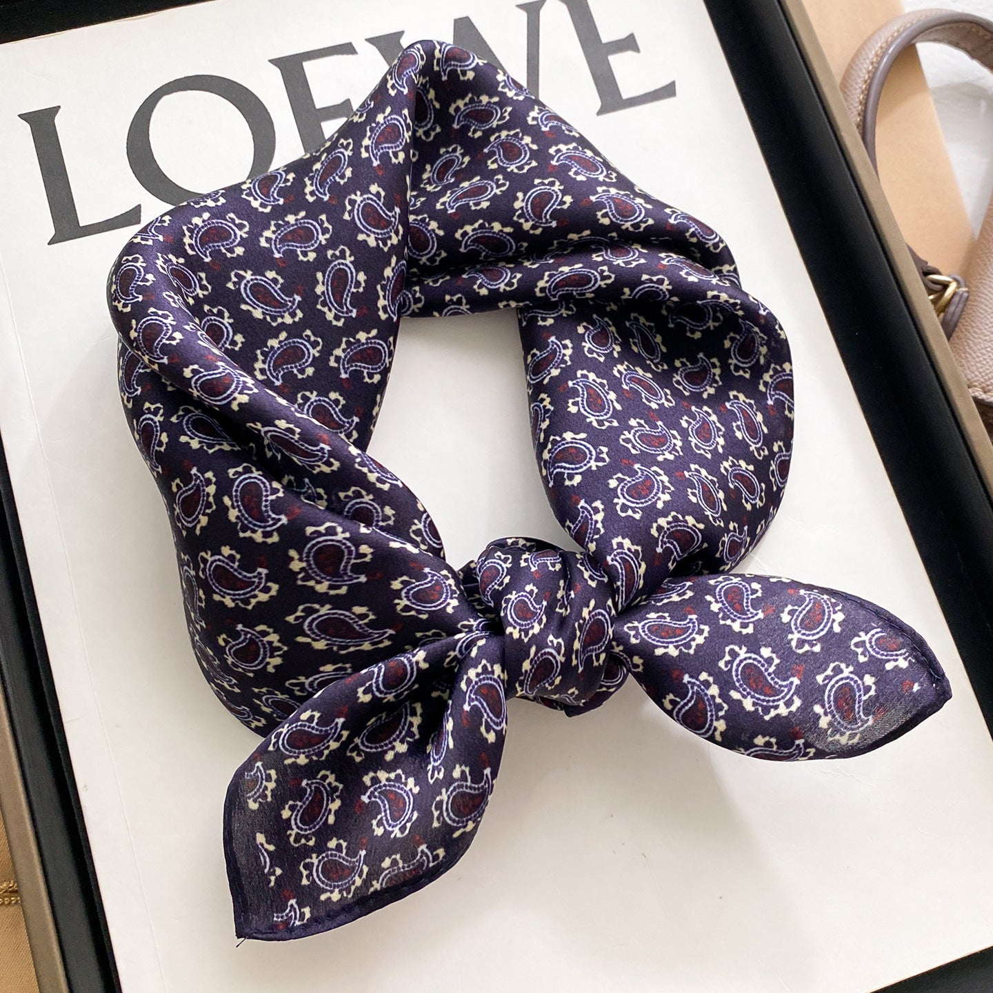 Wholesale Letter   Silk Scarf