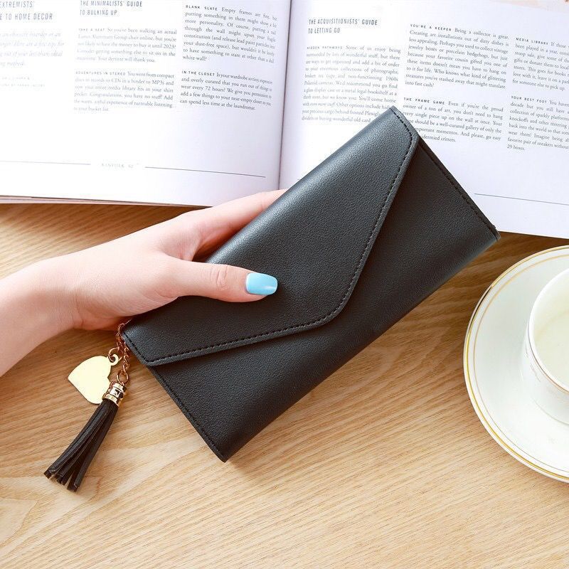 Wholesale tassel long cute wallet