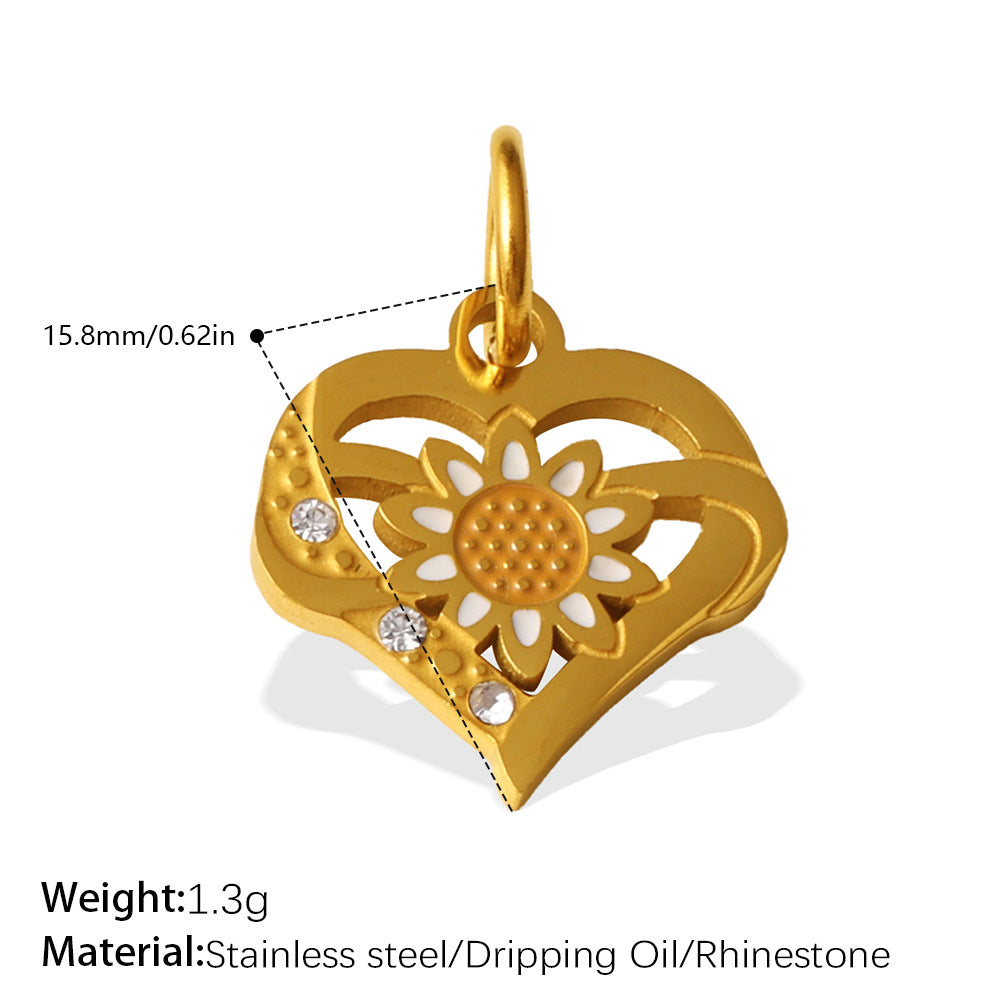 Wholesale plant series dripping  Charms for Jewelry