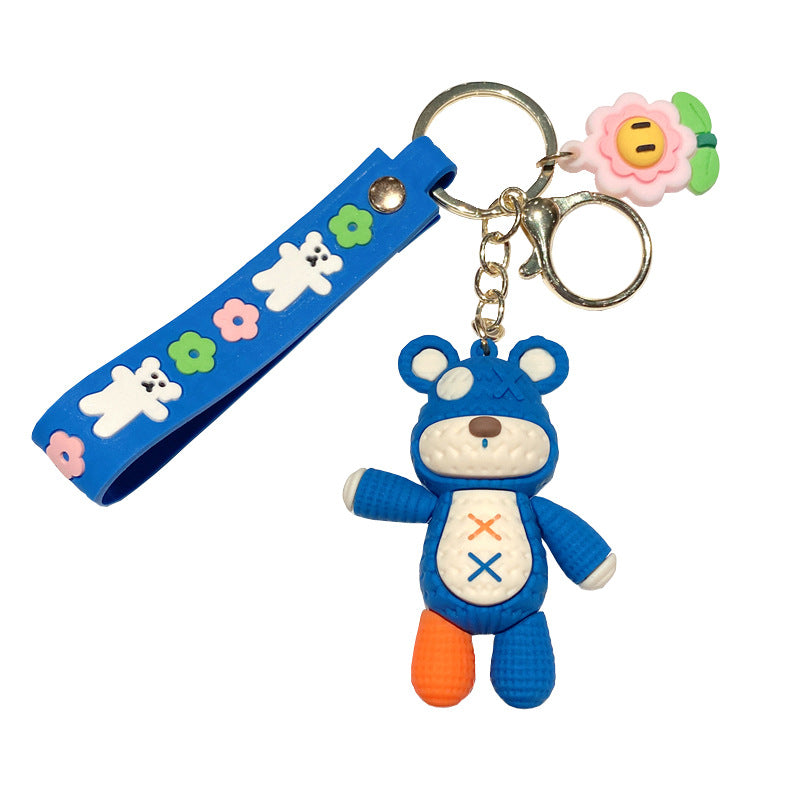 Wholesale Cartoon Woolen Bear Cute Keychain ACC-KC-Gongz003