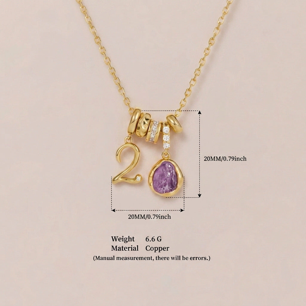 Wholesale Chic Multi Pendant Collarbone Necklace Copper Zircon Jewelry Accessory Boutique Resale Gift