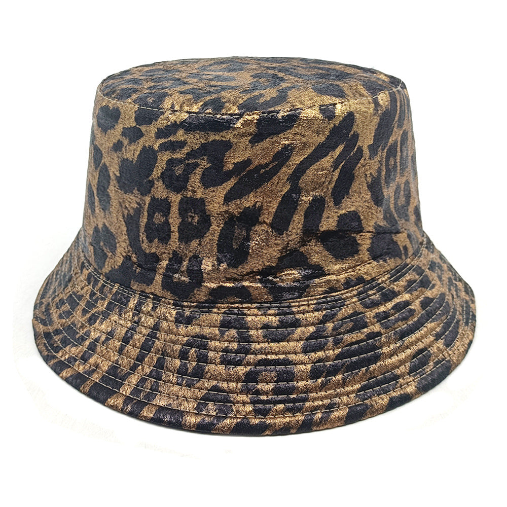 Wholesale Fashion Leopard Bucket Hat ACC-HT-ShunMa016