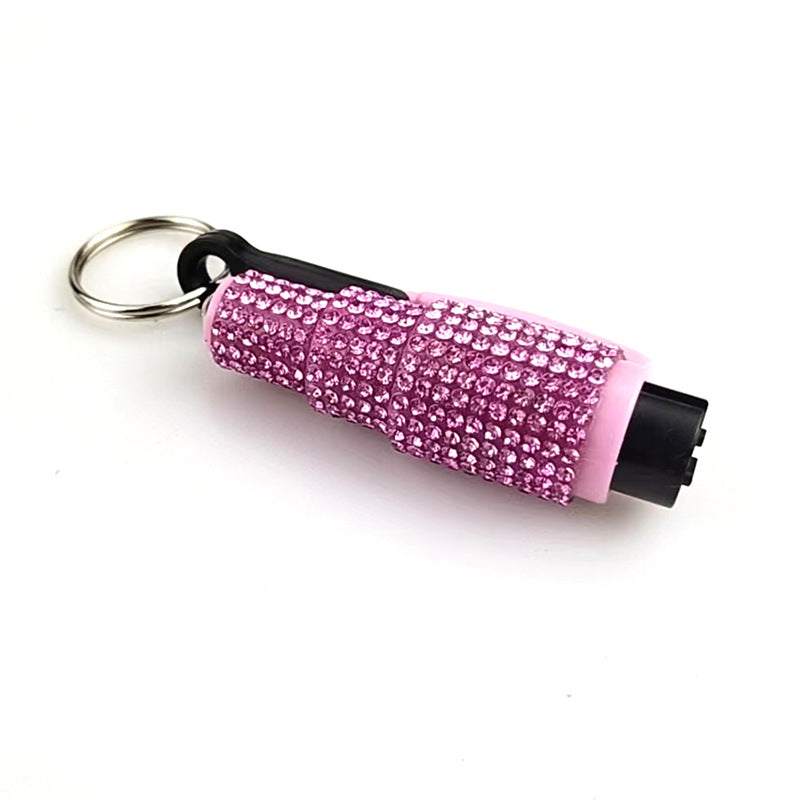 Wholesale Outdoor 2 in 1 Diamond Keychain For Car ACCVIP-KC-CanWu001