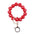 Wholesale  Creative DIY Valentine's Day Wooden Beads Beaded Bracelet Keychain