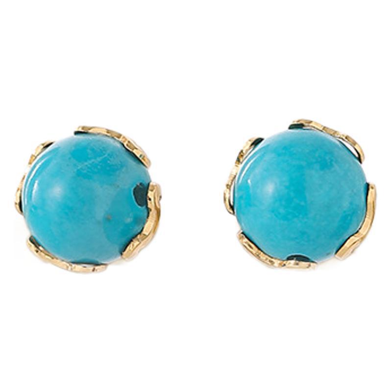 Wholesale turquoise earrings natural turquoise earrings