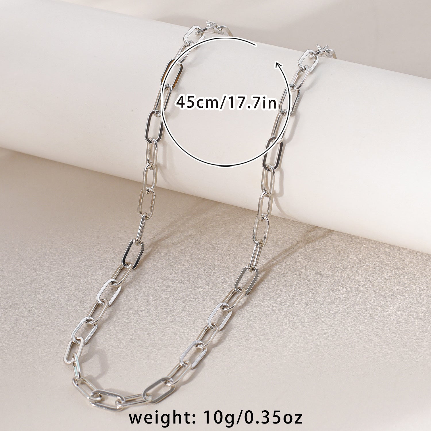 Wholesale All-match Pin Chain 18K True Gold Chain