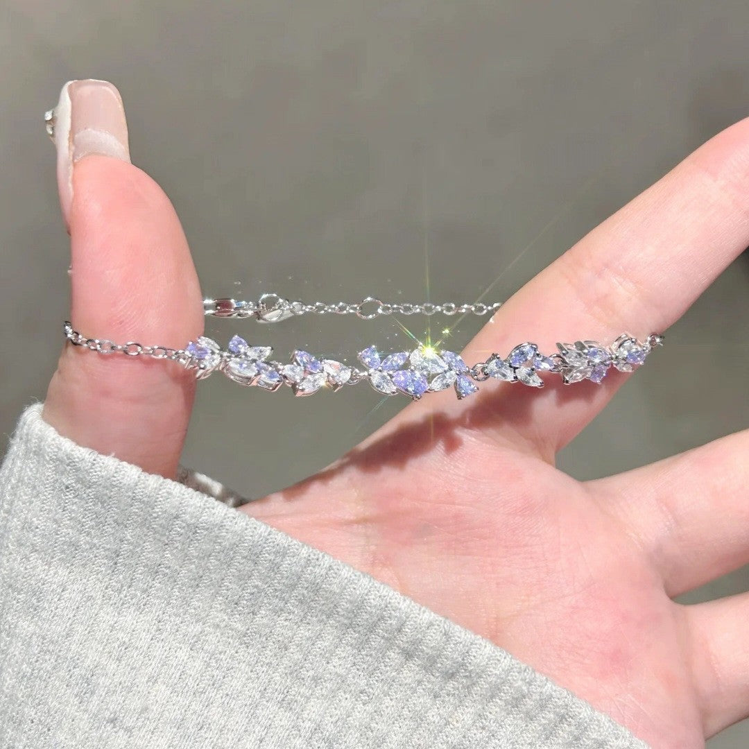 Wholesale Snowflake Zircon Bracelet