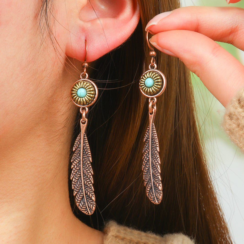 Wholesale Bohemian Geometric Earrings Fashion Accessory Boutique Resale