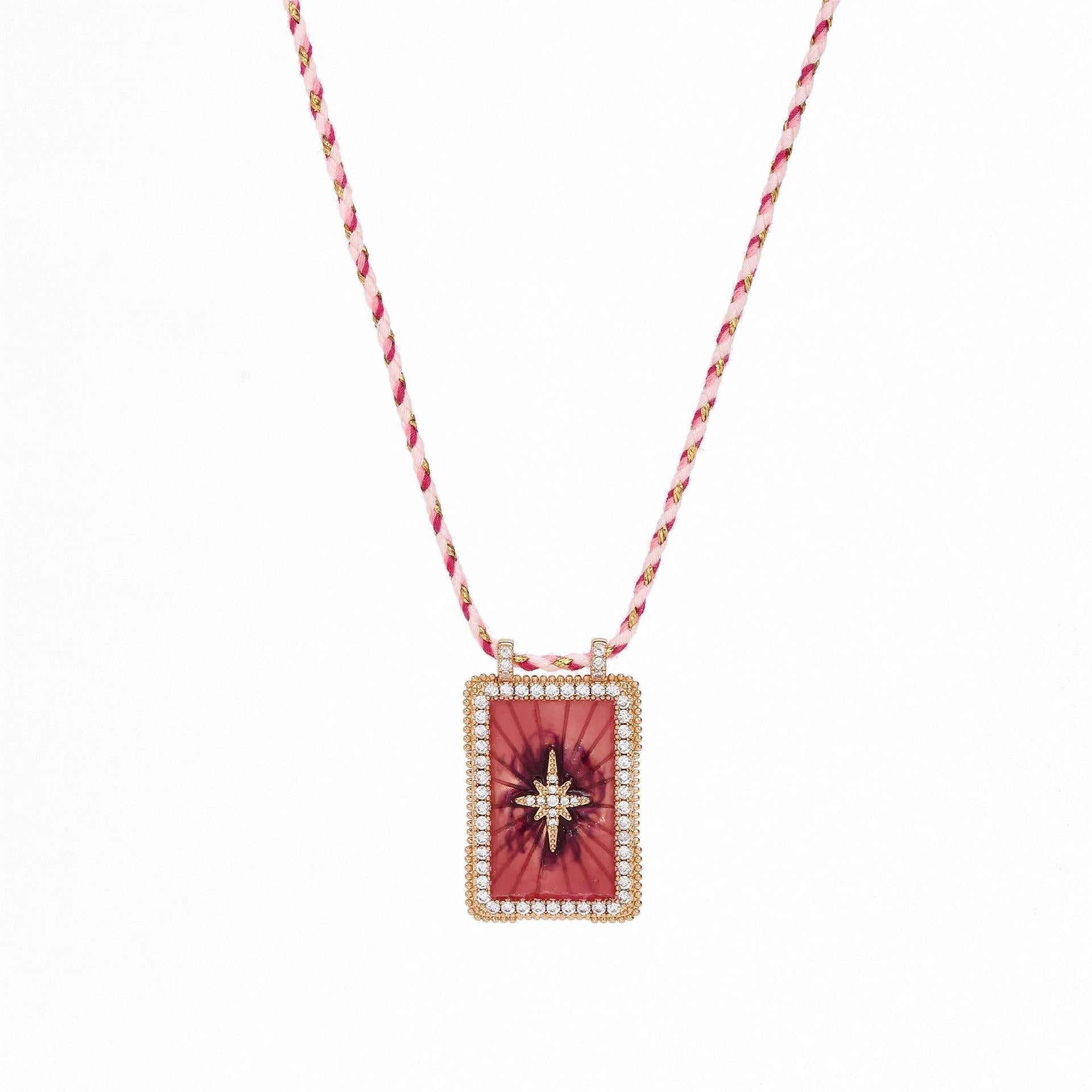 Wholesale Artistic Retro Tarot Generous Brand Necklace