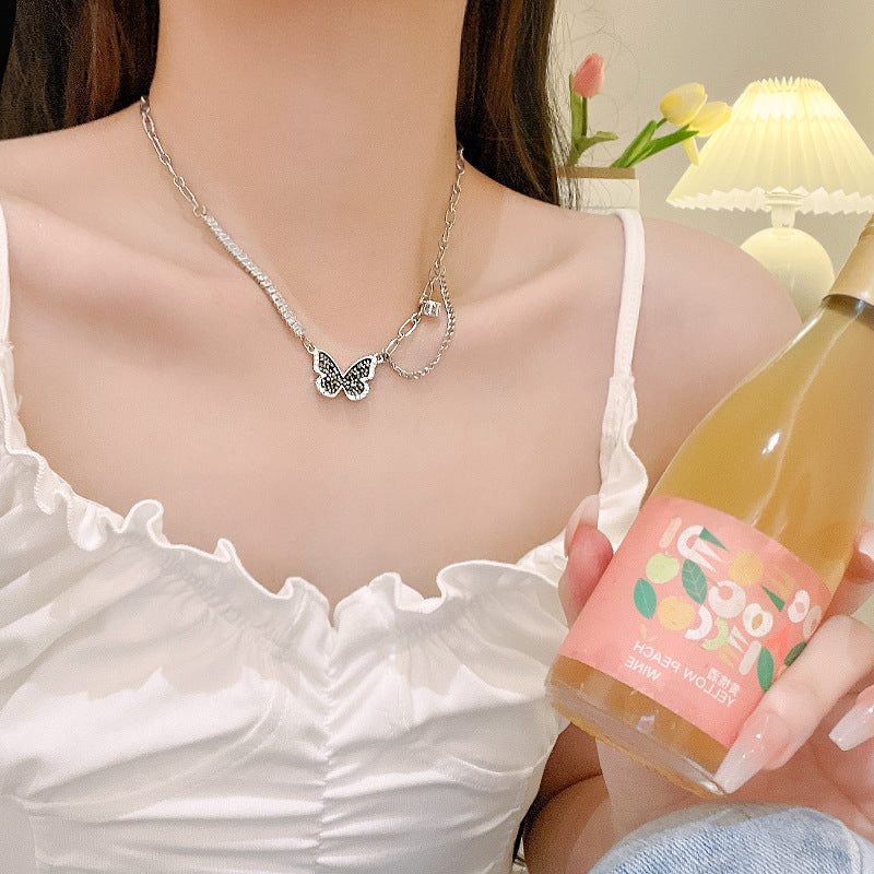 Wholesale Hip Hop Style Sweater Chain Vintage Stainless Steel Necklace ACC-NE-Sengw005