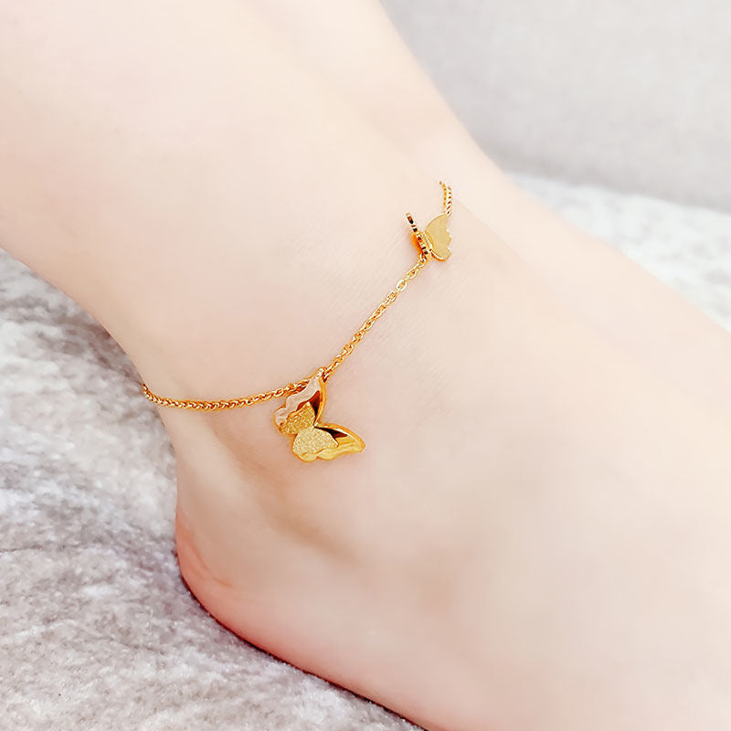 Wholesale Titanium Steel Necklaces Butterfly Necklace ACC-NE-MeiCheng001