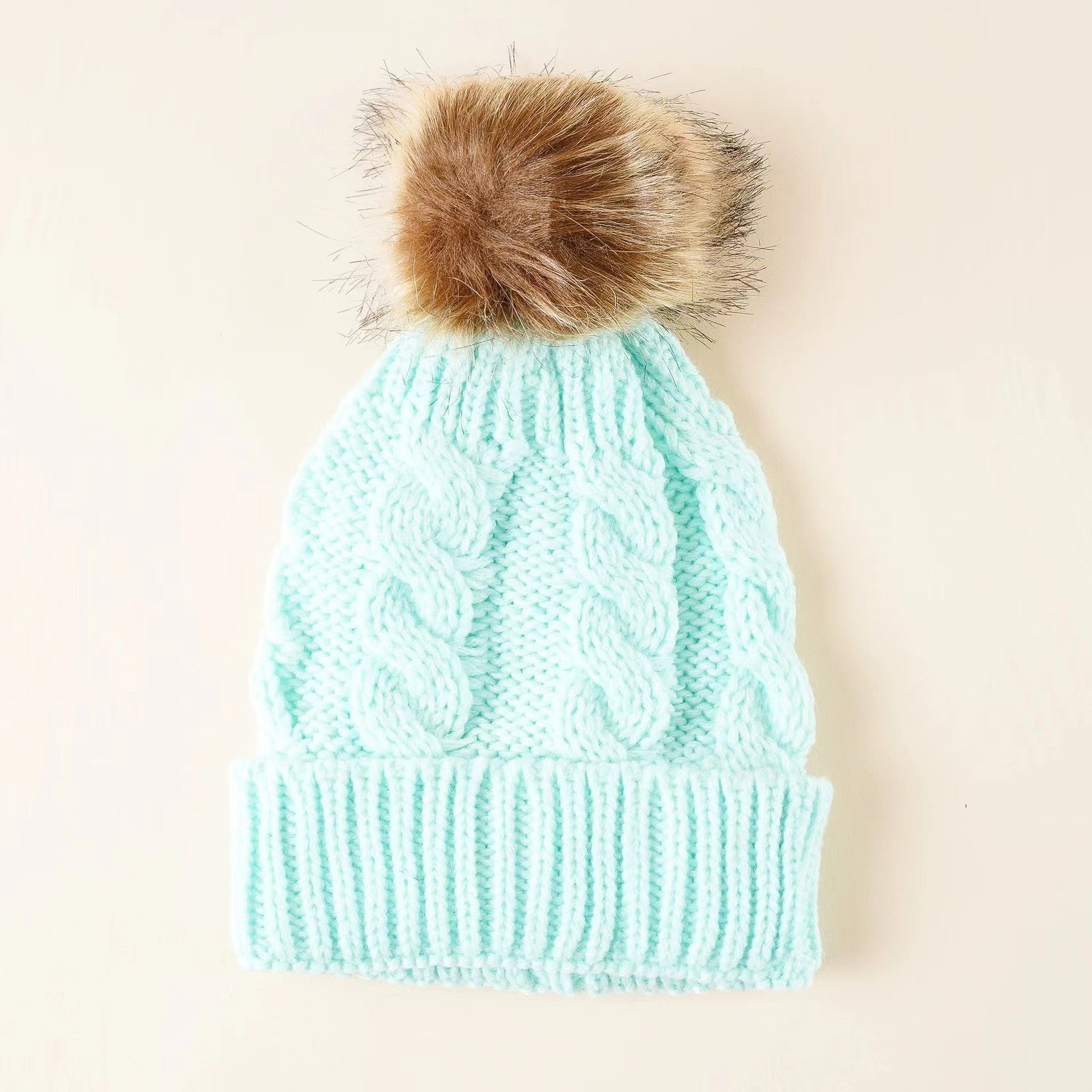 Wholesale Autumn Wool Ball Knitted Hat ACC-HT-Suli004