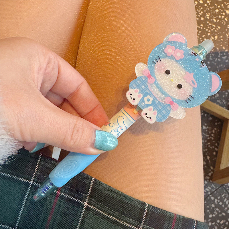 Wholesale Cute cartoon cat press pen gel pen