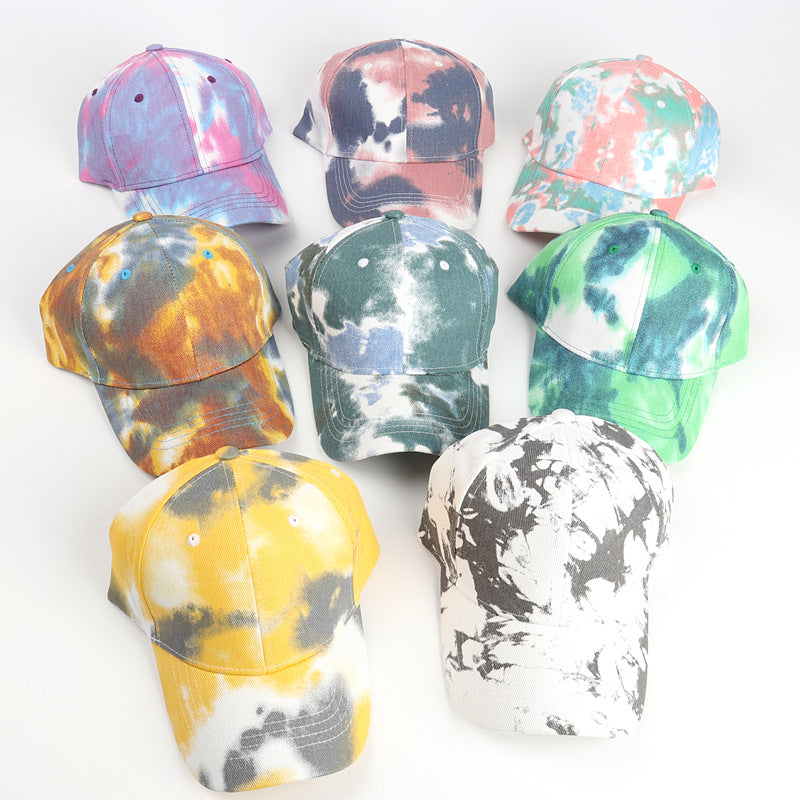 Wholesale Tie Dye Ombre Baseball Cap Hat ACC-HT-LueLan001