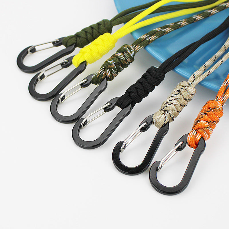 Wholesale multi-functional keychain mountaineering hook keychain