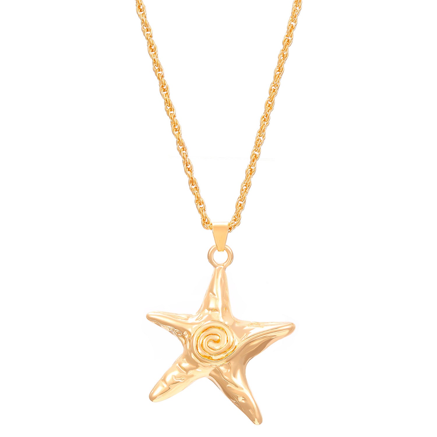 Wholesale  five-pointed star pendant necklace earring