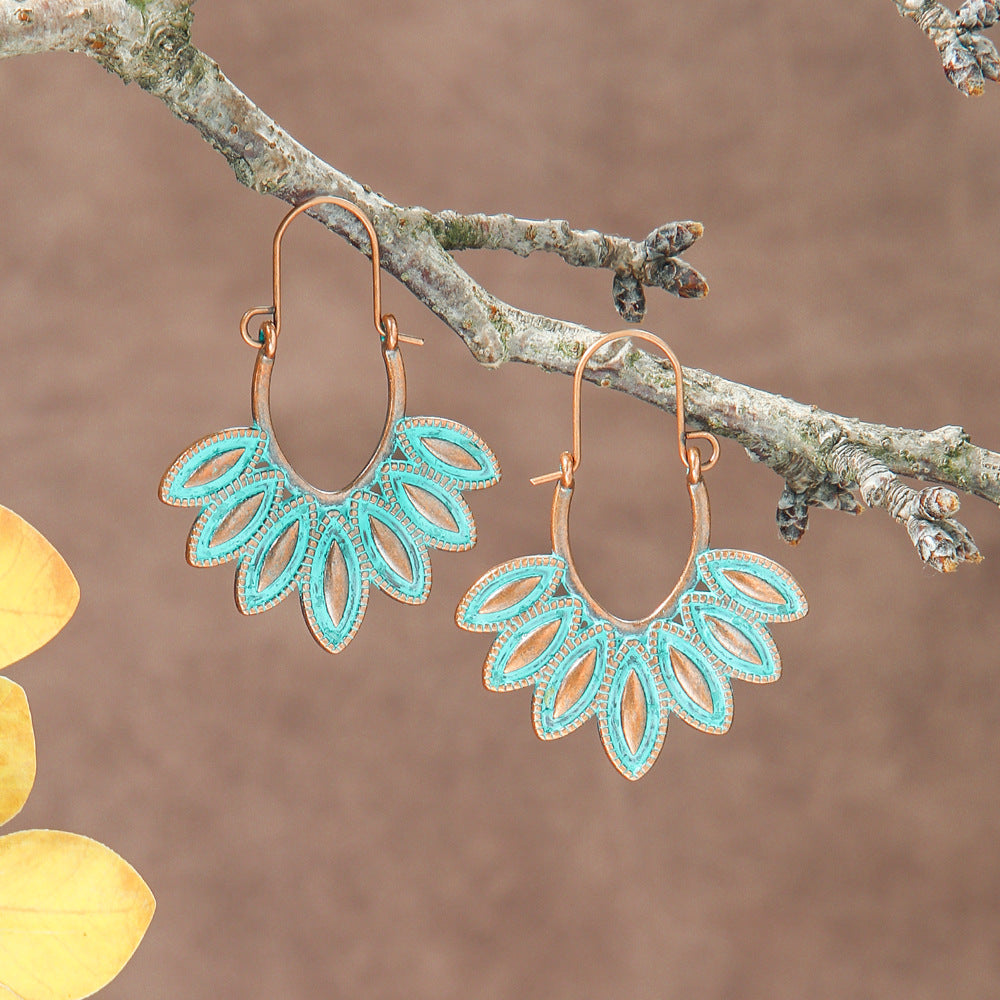 Wholesale Bohemian Long Tassel Earrings Zinc Alloy Jewelry Accessory
