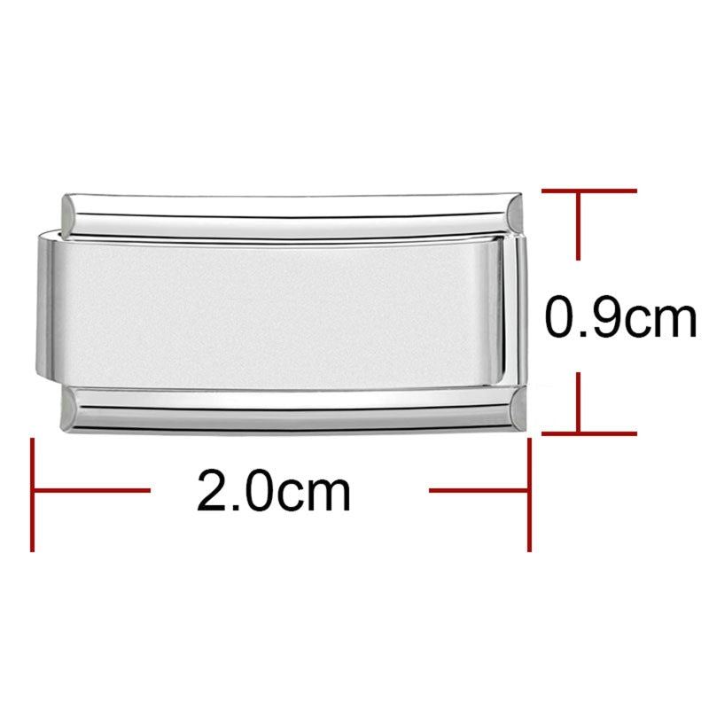 Wholesale Italian Charm Bracelet 9mm DIY Splicing Cute Creative Stainless Steel Composable Bracelet